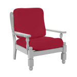 Housse extensible unie sp�ciale fauteuil rustique - blancheporte