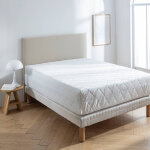 Housse matelas matelass�e int�grale qualit� h�tellerie - 30 cm - blancheporte