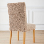 Housse microfibre bi - extensible gaufrée spéciale chaise - blancheporte Housse microfibre bi - extensible gaufrée spéciale chaise - blancheporte