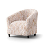 Housse microfibre bi - extensible imprim vague spciale fauteuil cabriolet - blancheporte