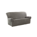Housse texture bi - extensible spciale canap fauteuil  accoudoirs - blancheporte