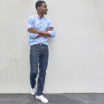 Jean authentique coupe droite - l28 - blancheporte