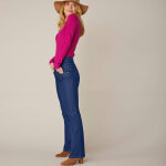 Jean boocut taille haute - petite stature - blancheporte Jean boocut taille haute - petite stature - blancheporte