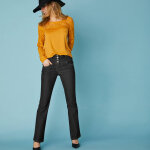 Jean boocut taille haute - petite stature - blancheporte Jean boocut taille haute - petite stature - blancheporte