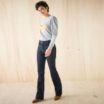 Jean bootcut, poches plaqu�es - blancheporte