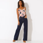 Jean coupe large 5 poches - blancheporte