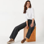 Jean coupe large stretch, petite stature - blancheporte