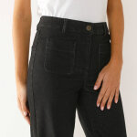 Jean coupe large taille haute, stature moyenne - blancheporte