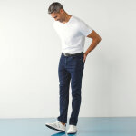 Jean droit 5 poches denim ultra stretch - l30 - blancheporte