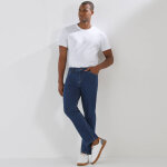 Jean droit ceinture �lastiqu�e invisible - l28 - blancheporte