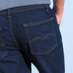 Jean droit ceinture �lastiqu�e - l30 - blancheporte