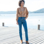 Jean droit, poches plaques - blancheporte