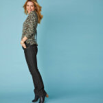 Jean droit taille haute - petite stature - blancheporte