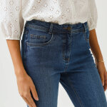 Jean slim, taille haute, petite stature - blancheporte