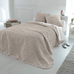 Jet� de lit uni style boutis m�lissa - blancheporte