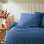 Jeté de lit uni tissé coton - blancheporte Jeté de lit uni tissé coton - blancheporte