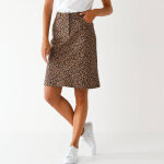 Jupe �vas�e, imprim� l�opard - blancheporte