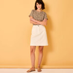 Jupe vase, twill uni - blancheporte