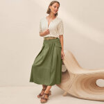 Jupe longue �vas�e - blancheporte