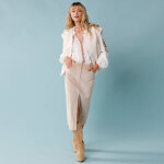 Jupe longue spcial petites en velours ctel - blancheporte