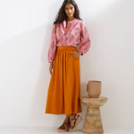 Jupe longue unie - blancheporte