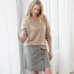 Jupe - short  carreaux - blancheporte