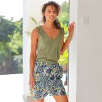 Jupe - short noue, imprime - blancheporte