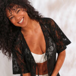 Kimono de plage en macram - blancheporte