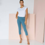 Legging 3 / 4 taille haute, ventre plat - blancheporte