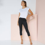 Legging 3 / 4 taille haute, ventre plat - blancheporte