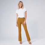 Legging bootcut uni, taille lastique - blancheporte