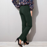 Legging bootcut uni, taille Élastiquée - lora zellini Legging bootcut uni, taille Élastiquée - lora zellini