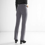 Legging bootcut uni, taille �lastiqu�e - lora zellini