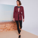 Legging plis piqu�s, taille �lastiqu�e - blancheporte