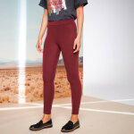 Legging plis piqus, taille lastique - blancheporte
