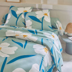 Linge de lit anemone coton - blancheporte
