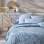 Linge de lit c�line en coton imprim� floral - blancheporte