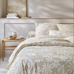 Linge de lit c�line en coton imprim� floral - blancheporte