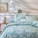 Linge de lit c�line en coton imprim� floral - blancheporte
