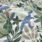 Linge de lit enfant imprim diplo - coton - drap - housse 1 personneonne : 90x190cm - vert - colombine ...