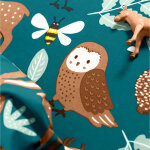 Linge de lit enfant  motifs ourson en coton biologique( * * ) - drap - housse 1 personneonne : 90x190cm ...