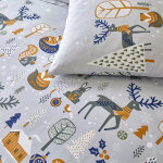 Linge de lit fort, en coton imprim - blancheporte