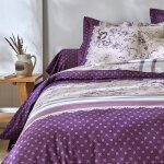 Linge de lit gabrielle flanelle, imprimé fleurs et dentelle - housse de couette 1 personneonne : 140x200cm ... Linge de lit gabrielle flanelle, imprimé fleurs et dentelle - housse de couette 1 personneonne : 140x200cm ...