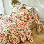 Linge de lit kelly en coton imprim� floral - blancheporte