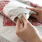 Linge de lit lovely en coton imprim� coeurs - blancheporte