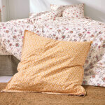 Linge de lit margaux en coton imprim� fleurs perses - blancheporte