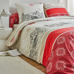 Linge de lit montana en flanelle - blancheporte