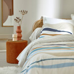 Linge de lit onde imprim vague - en coton - blancheporte
