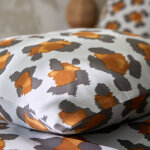 Linge de lit pedro en polycoton imprim� peau de b�te - blancheporte