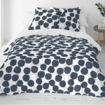 Linge de lit pois en coton imprim - blancheporte